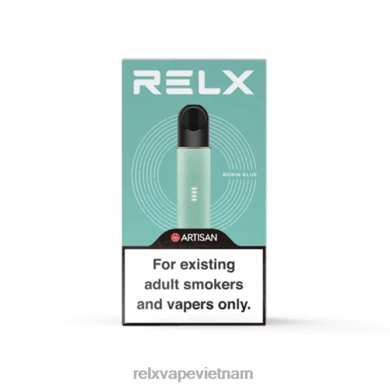 022TP76 RELX Infinity Plus Artisan thiết bị robin màu xanh RELX flavors pods