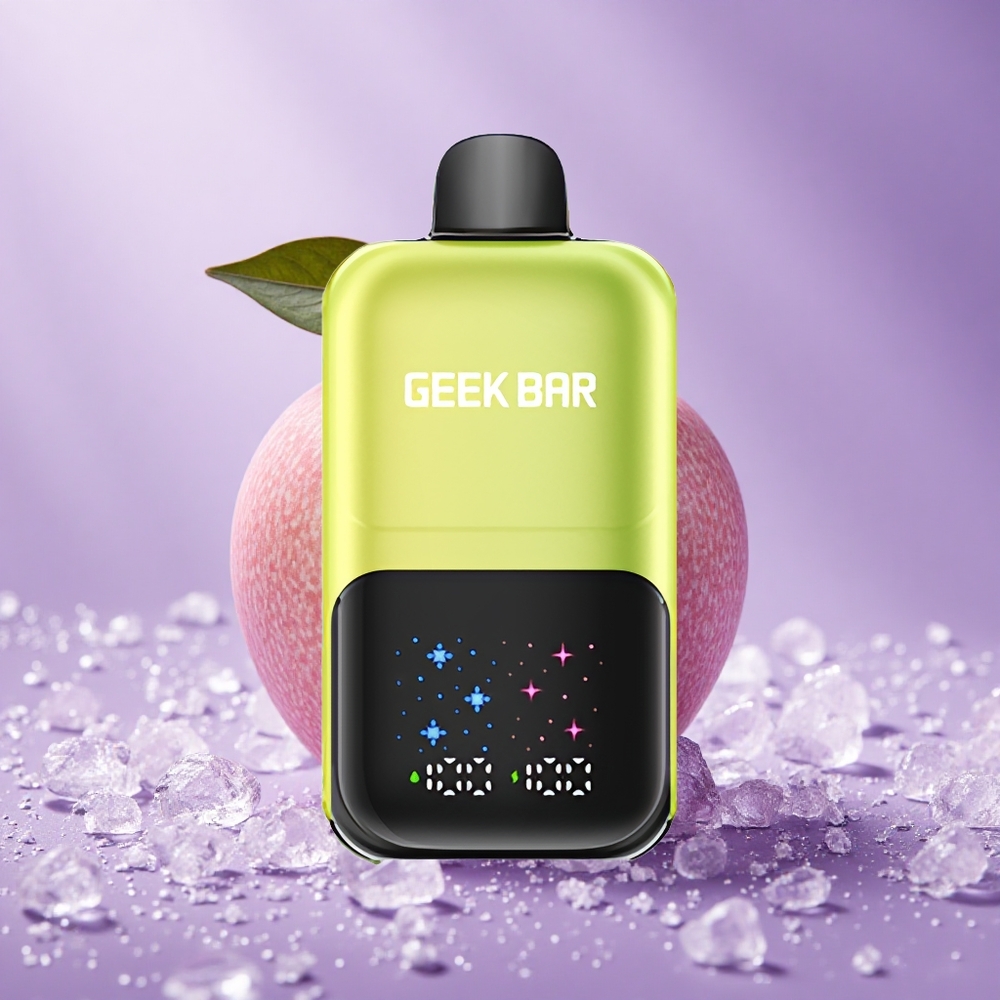 GEEK BAR 2GO 50000 Puffs Hương Táo Chua Lạnh Màn Hình Lớn Tương Tác
