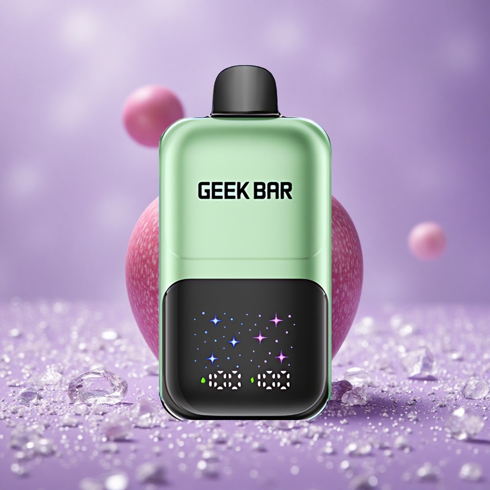 GEEK BAR 2GO 50000 Puffs Táo Đôi A&B Màn Hình Lớn Tương Tác & Pin Sạc Lại