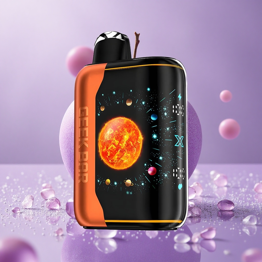GEEK BAR Platinum Edition 25000 Puffs Chế Độ Thường Màn Hình Cong 3D Động