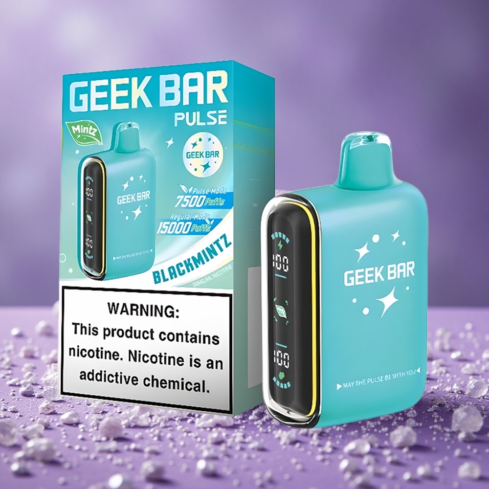 Geek Bar Pulse 15000 Puffs Bạc Hà Dung Lượng 16ML Pin 650 mAh