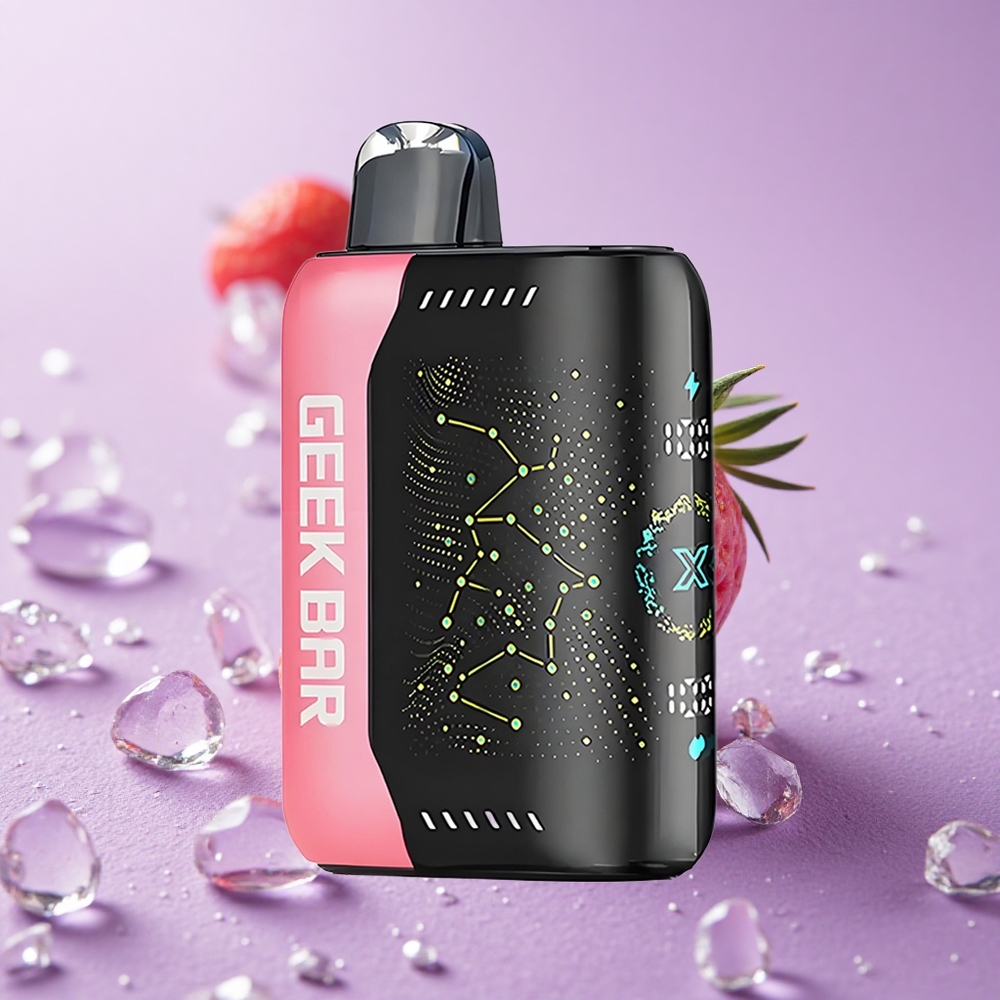 Geek Bar Pulse X 25000 Puffs Màn Hình Cong 3D USB Type-C