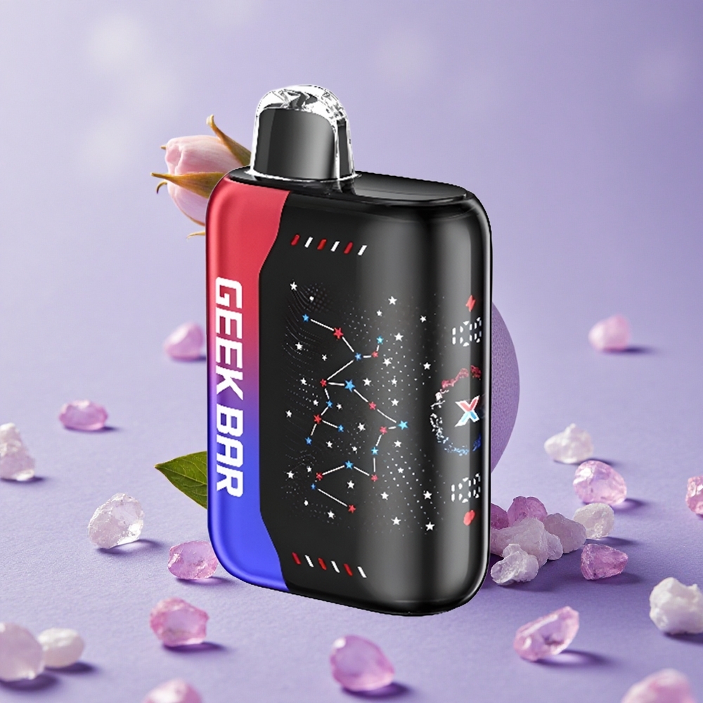 Geek Bar Pulse X 25000 Puffs với Màn Hình Cong 3D và Cổng Sạc USB Type-C Bản Đặc Biệt Patriot
