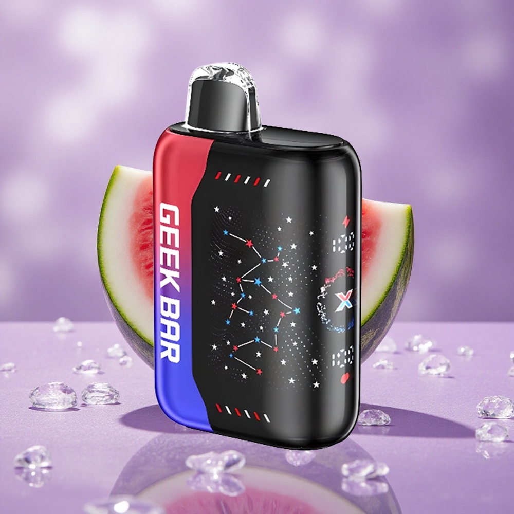 Geek Bar Pulse X 25000 Puffs với Màn Hình Cong 3D và Cổng Sạc USB Type-C Bản Đặc Biệt Patriot