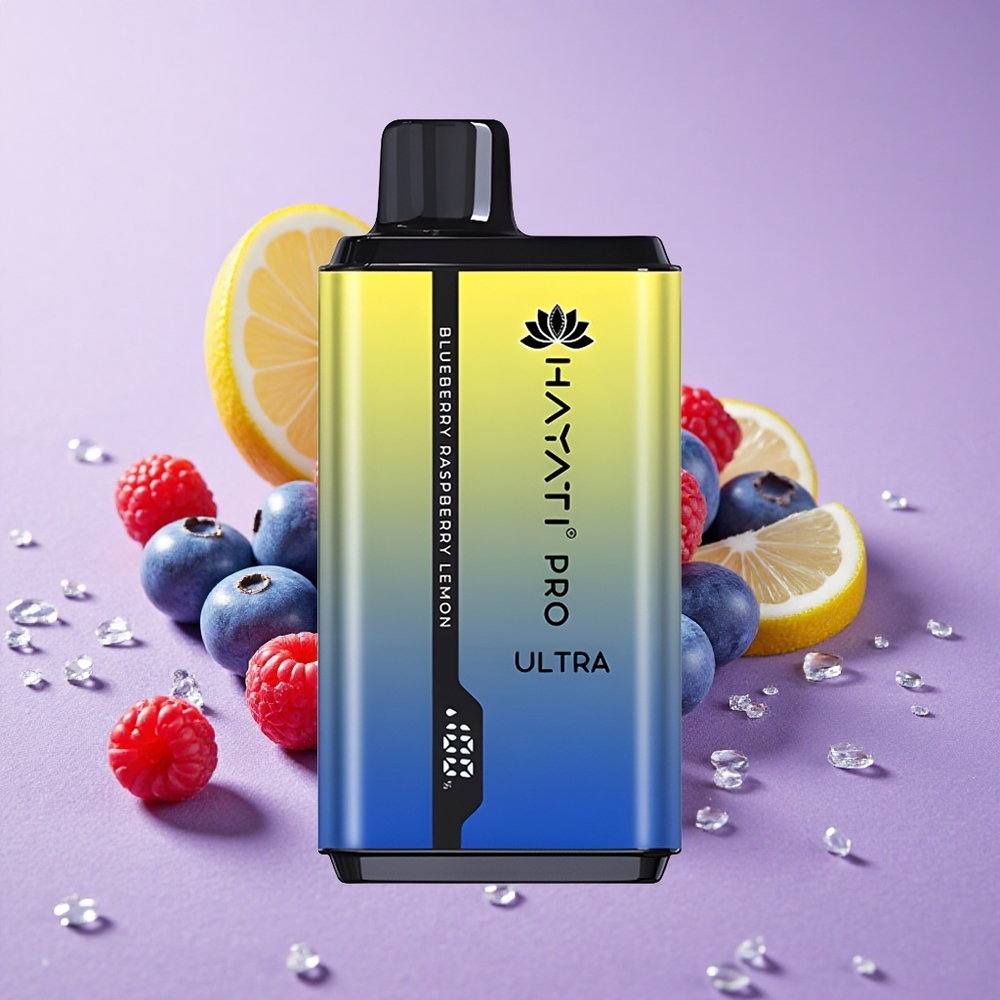 Hayati Pro Ultra 15000 Puffs Dâu Xanh Mâm Xôi Chanh Dung Lượng Pin 850mAh Hương Vị 49 Lựa Chọn