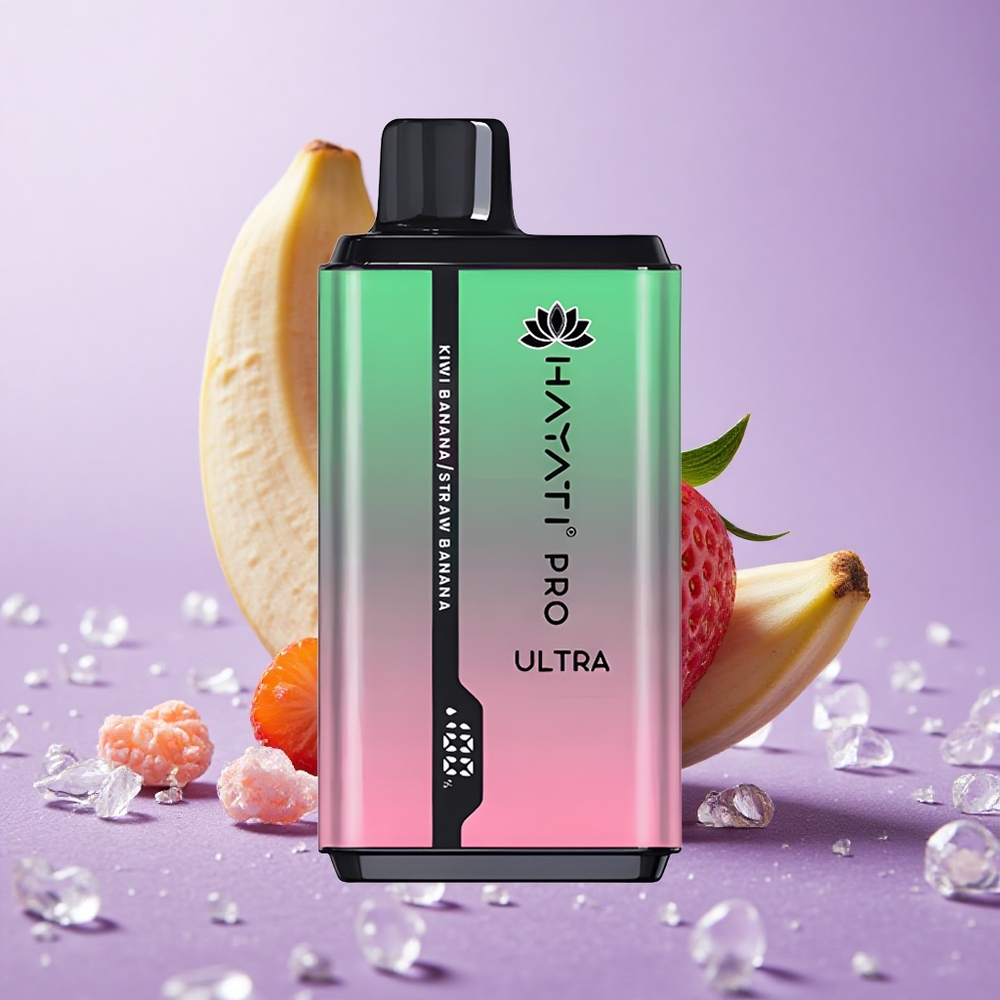 Hayati Pro Ultra 15000 Puffs Dung Lượng 2 12ml Kiwi Chuối