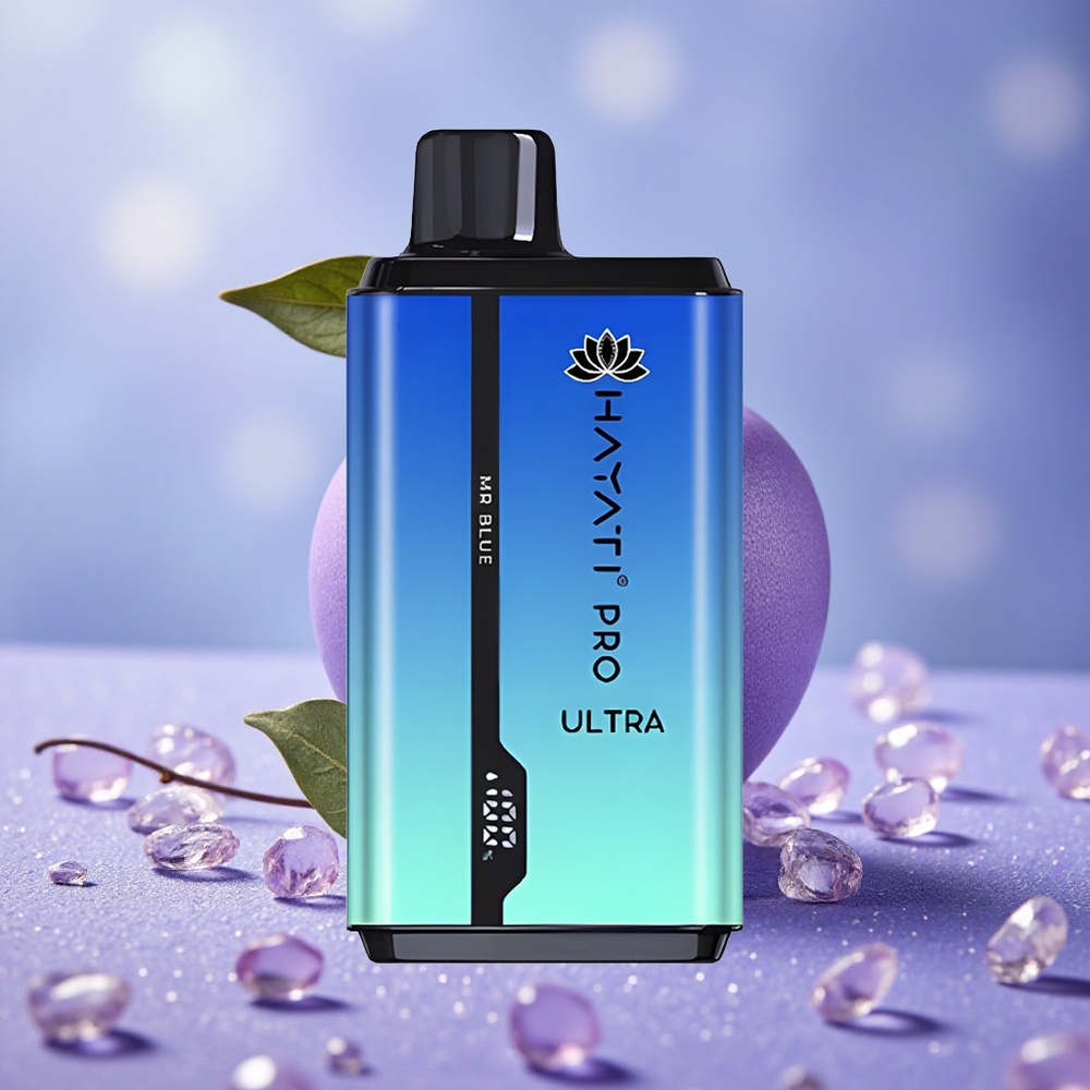 Hayati Pro Ultra 15000 Puffs Dung Lượng 2 12ml Vị Mr Blue Xanh