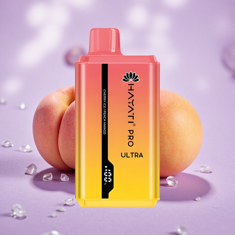 Hayati Pro Ultra 15000 Puffs Dung Lượng Pin 850mAh Anh Đào Đá