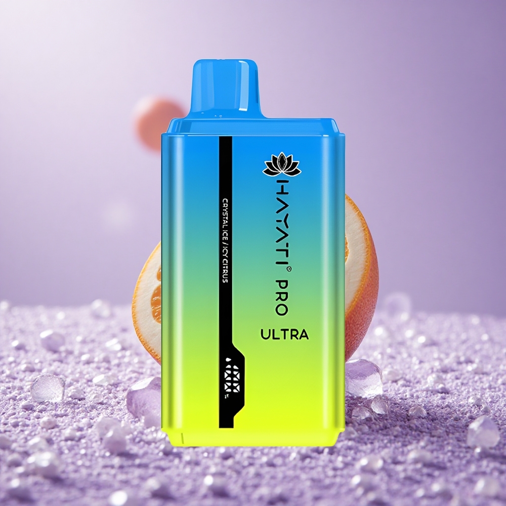 Hayati Pro Ultra 15000 Puffs Dung Lượng Pin 850mAh Crystal Đá Lạnh