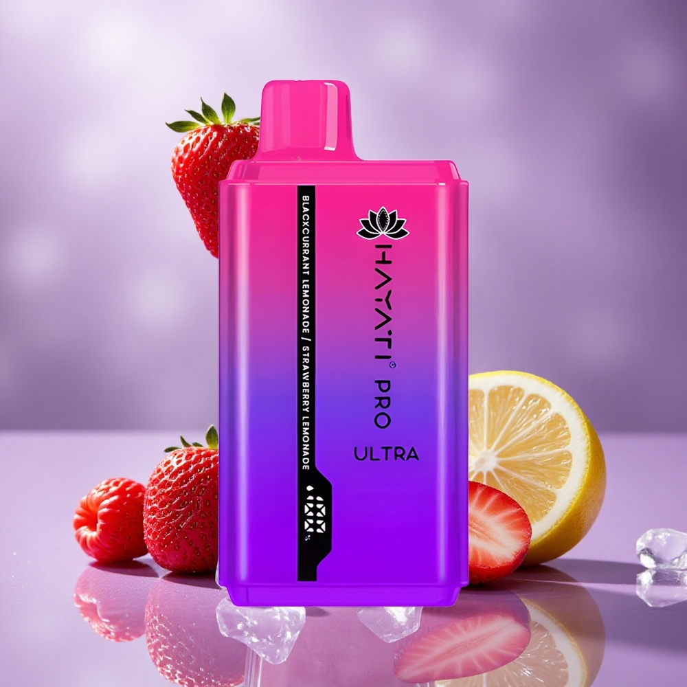 Hayati Pro Ultra 15000 Puffs Pin 850mAh Chanh Đen Chanh Dâu