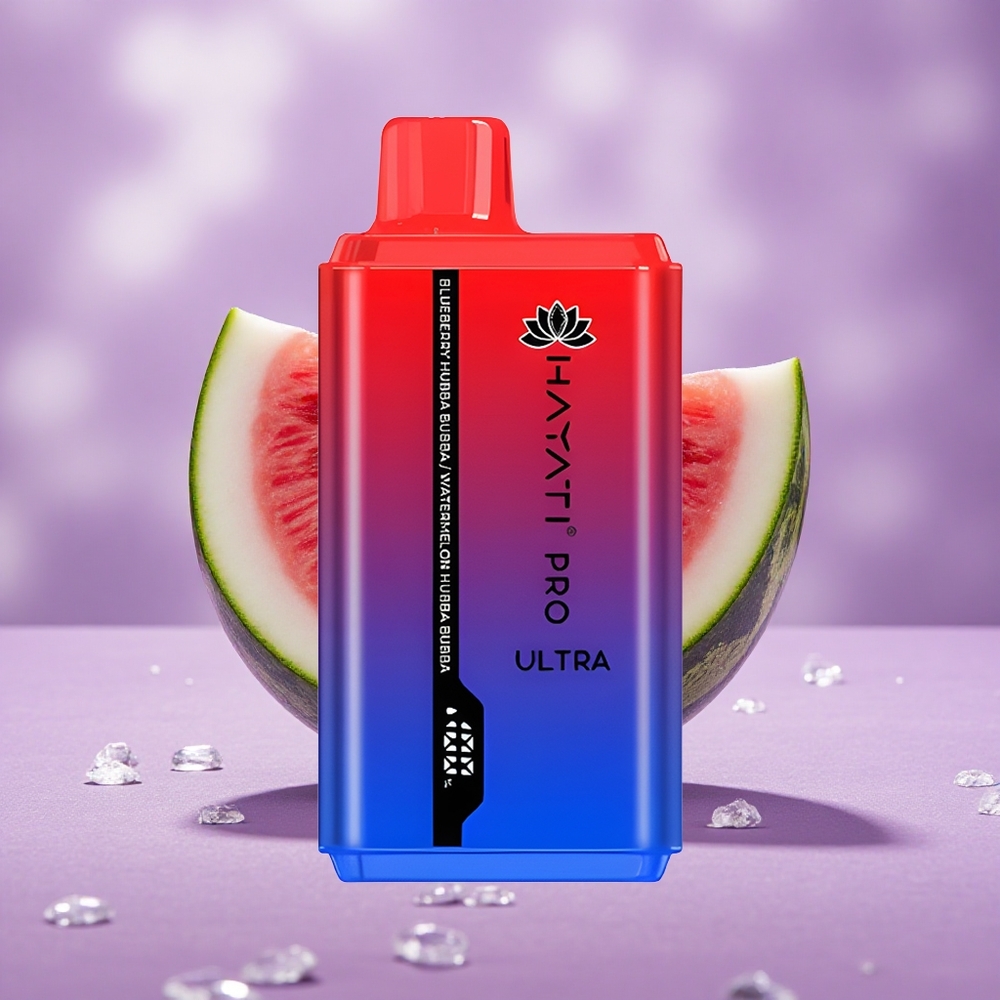 Hayati Pro Ultra 15000 Puffs Pin 850mAh Vị Kẹo Cao Su Việt Quất