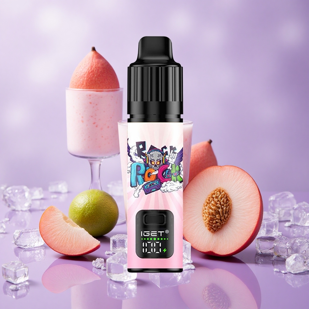 IGET BAR PLUS S3 POD 10000 Puffs Thuốc Lá Điện Tử Dùng Một Lần Đào Vải Chanh Đá