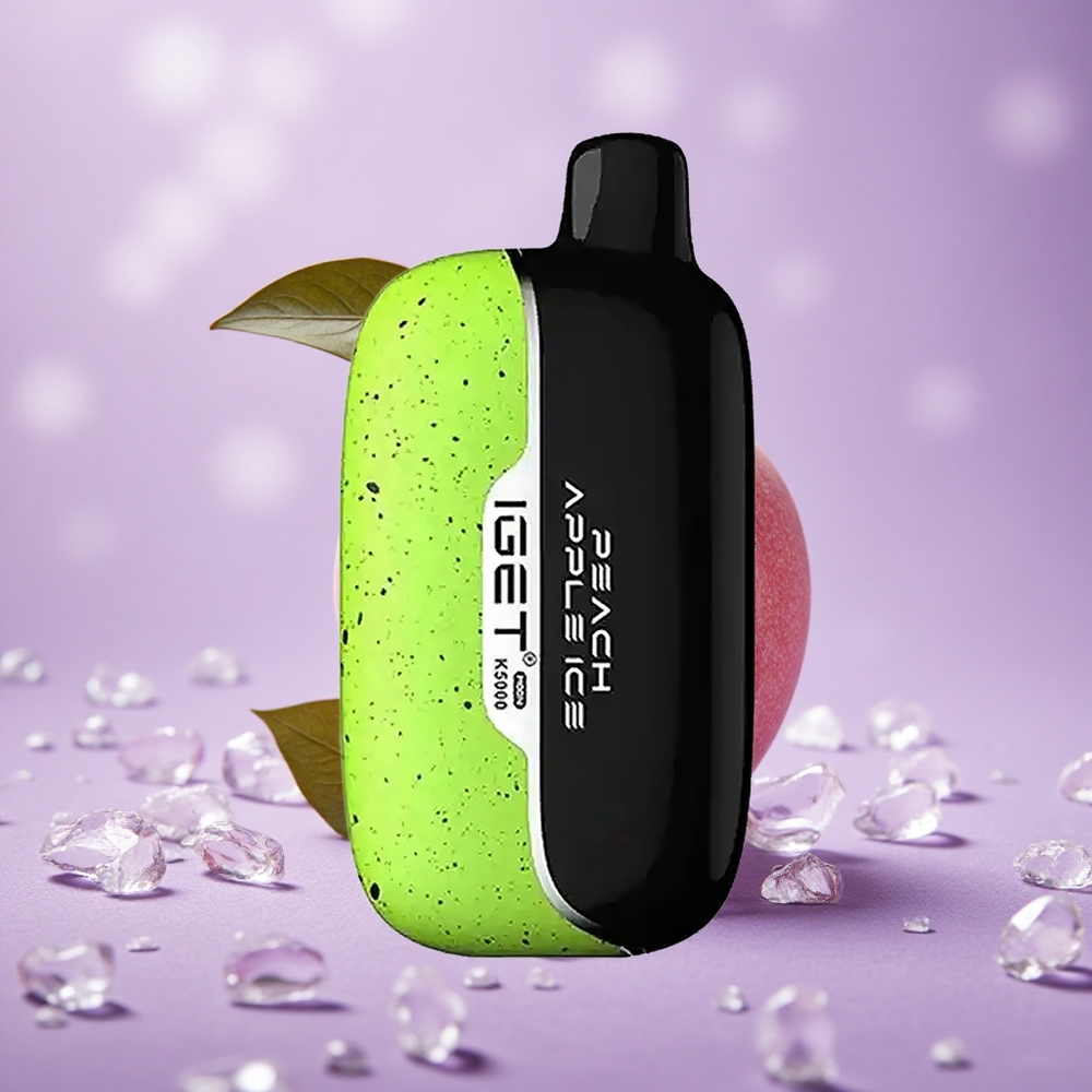 IGET Moon K5000 Puffs Đào Táo Trọng Lượng Ròng: 81.5g Lưới Mesh: 1.35 Ohm