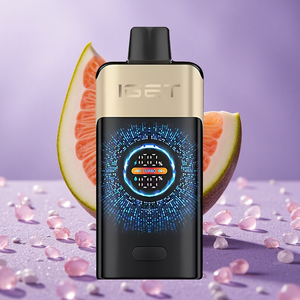 IGET ONE 12000 Puffs Thuốc Lá Điện Tử Màn Hình Cong Màu Lớn Cam Nhiệt Đới