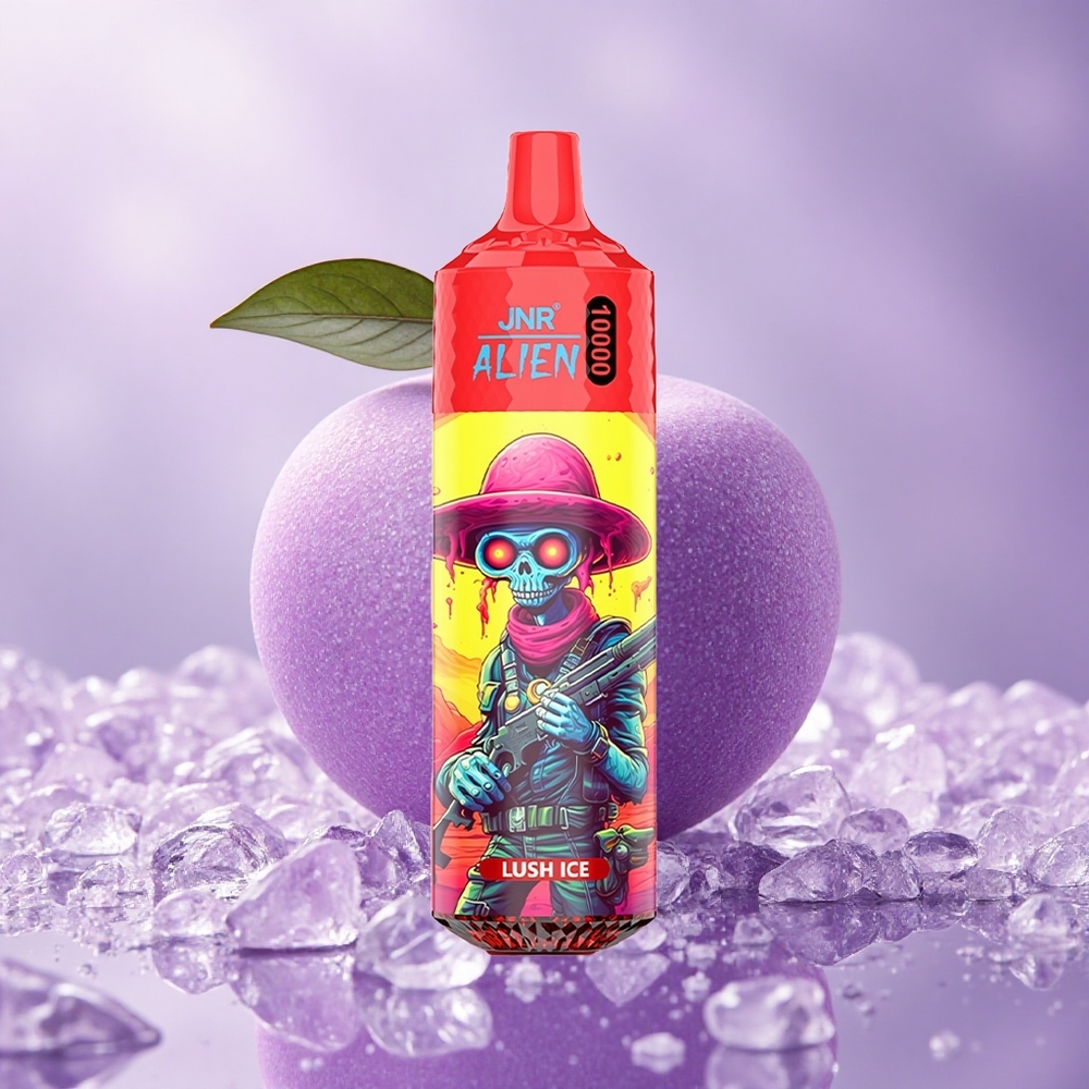 JNR Alien 10000 Puffs Đá Chanh Tươi LED (RGB) - Pin 850mAh - Cuộn Mesh 1.2 Ohm