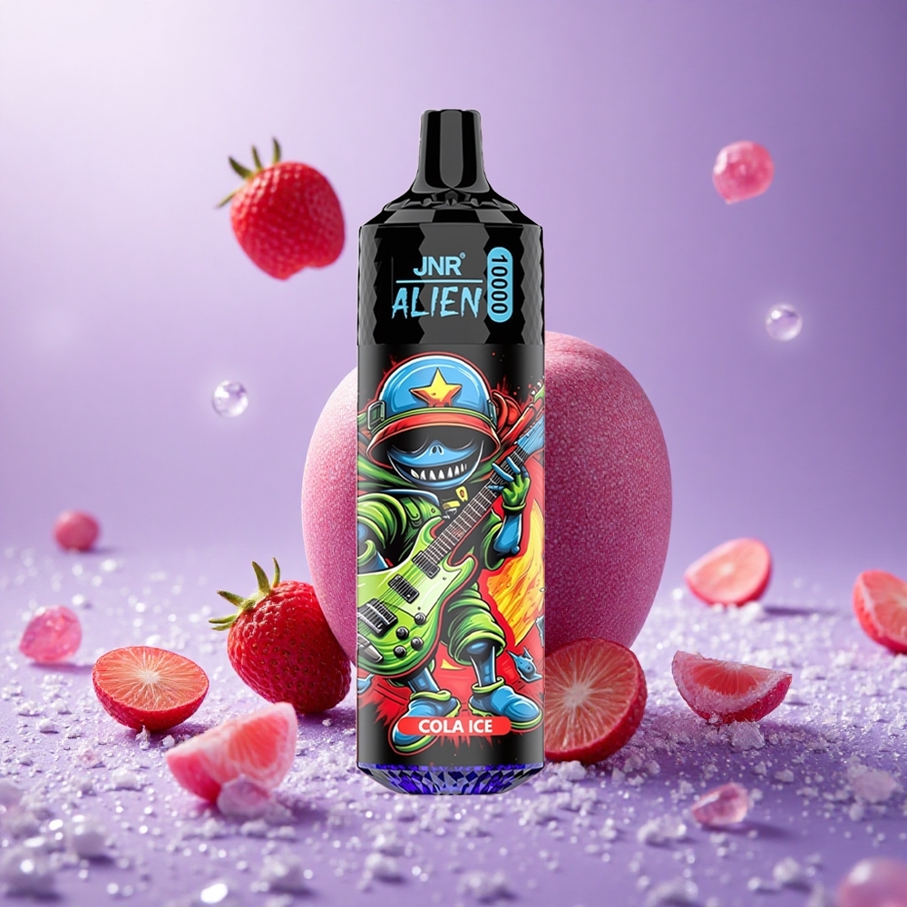 JNR Alien 10000 Puffs Cola Đá LED (RGB) Pin 850mAh