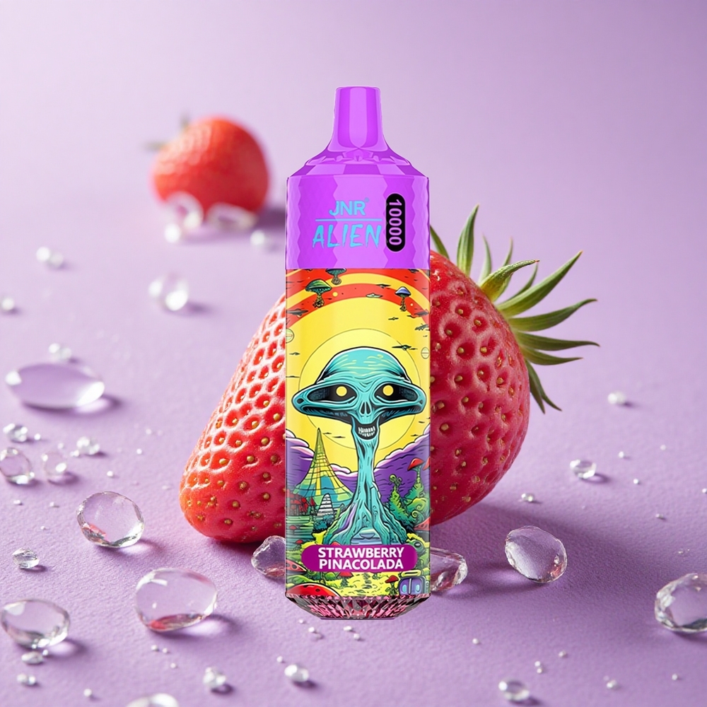 JNR Alien 10000 Puffs Dâu Piña Colada Pin Nhanh Type-C & Đèn LED (RGB)