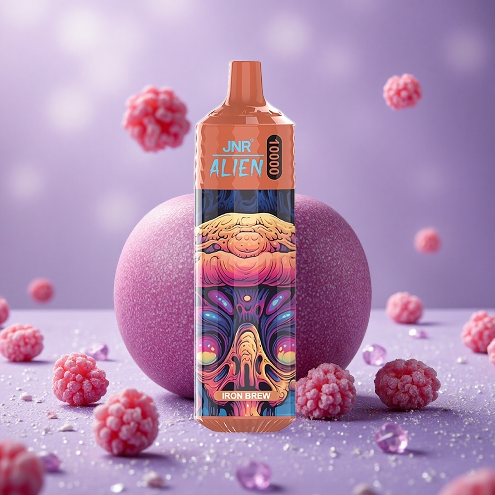 JNR Alien 10000 Puffs Sắt Pha Chế Đèn LED (RGB) Pin 850mAh