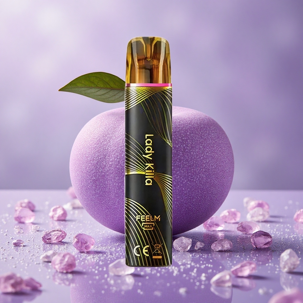 JNR Black&Golden 800 Puffs (550mAh Pin) Vape dùng một lần Đen Vàng