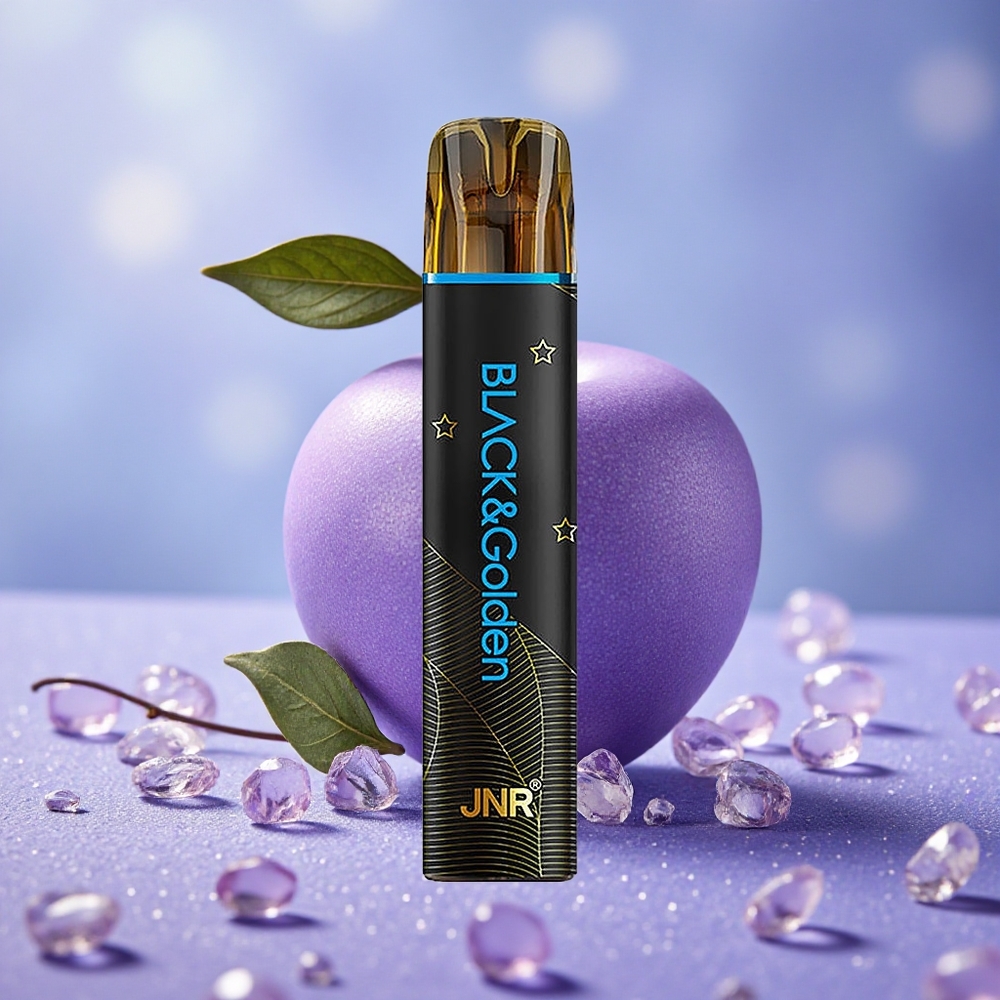 JNR Black&Golden 800 Puffs Thuốc Lá Điện Tử Một Lần Dung Lượng Pin 550mAh Hương Vị Mr Blue Xanh Dương