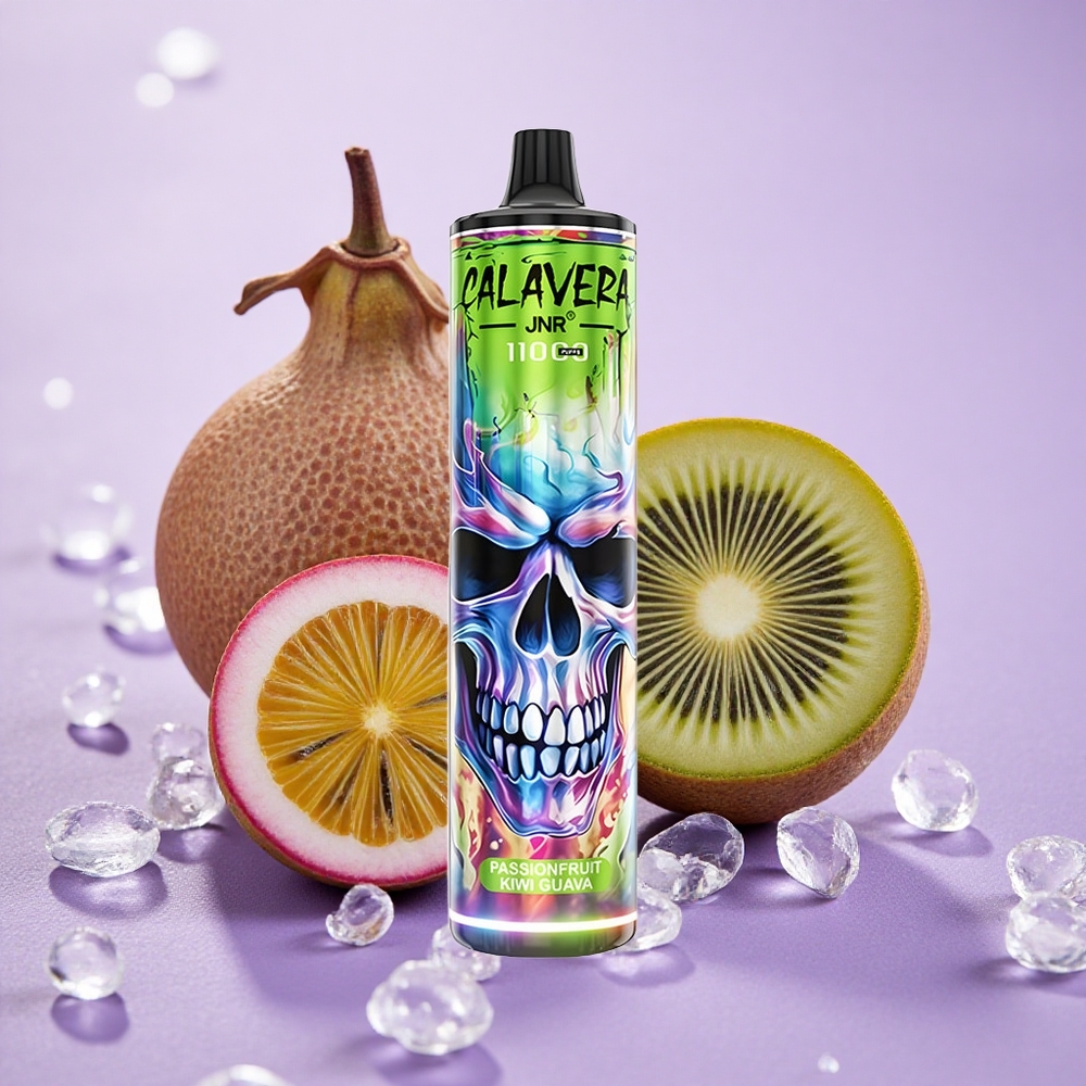 JNR Calavera 11000 Puffs Chanh Dây Kiwi Ổi Cổng Sạc Type-C Dung Lượng Pin 850 mAh