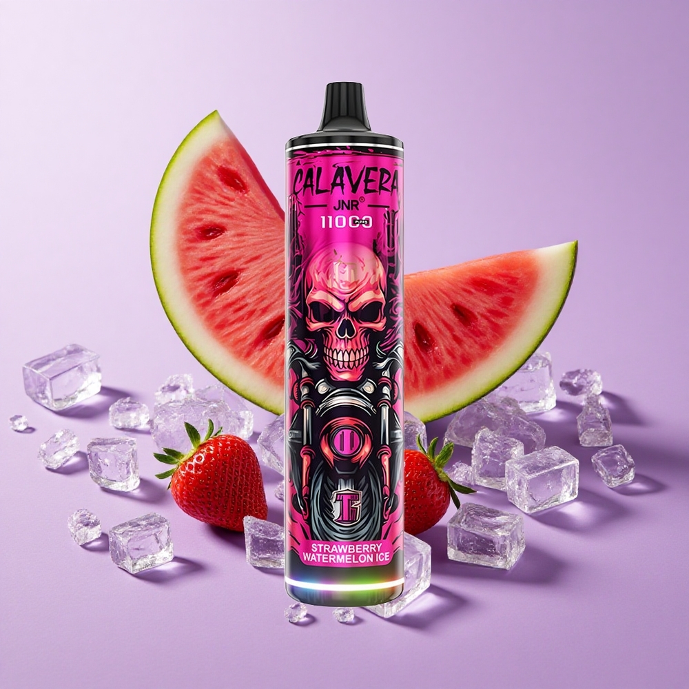 JNR Calavera 11000 Puffs Dâu Dưa Hấu Đá Cổng Sạc Type-C Pin 850 mAh