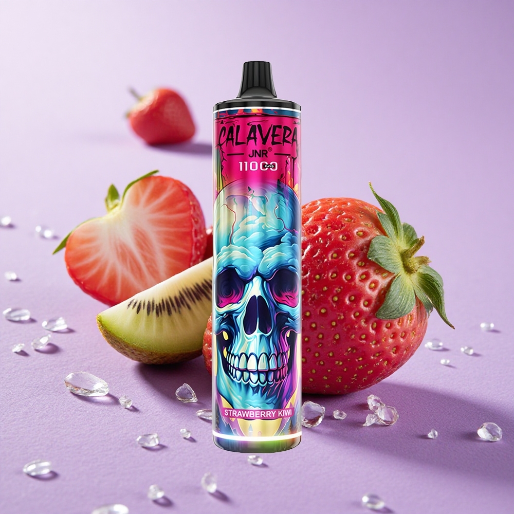 JNR Calavera 11000 Puffs Dâu Tây Kiwi Cổng Sạc Type-C Dung Lượng Pin 850mAh