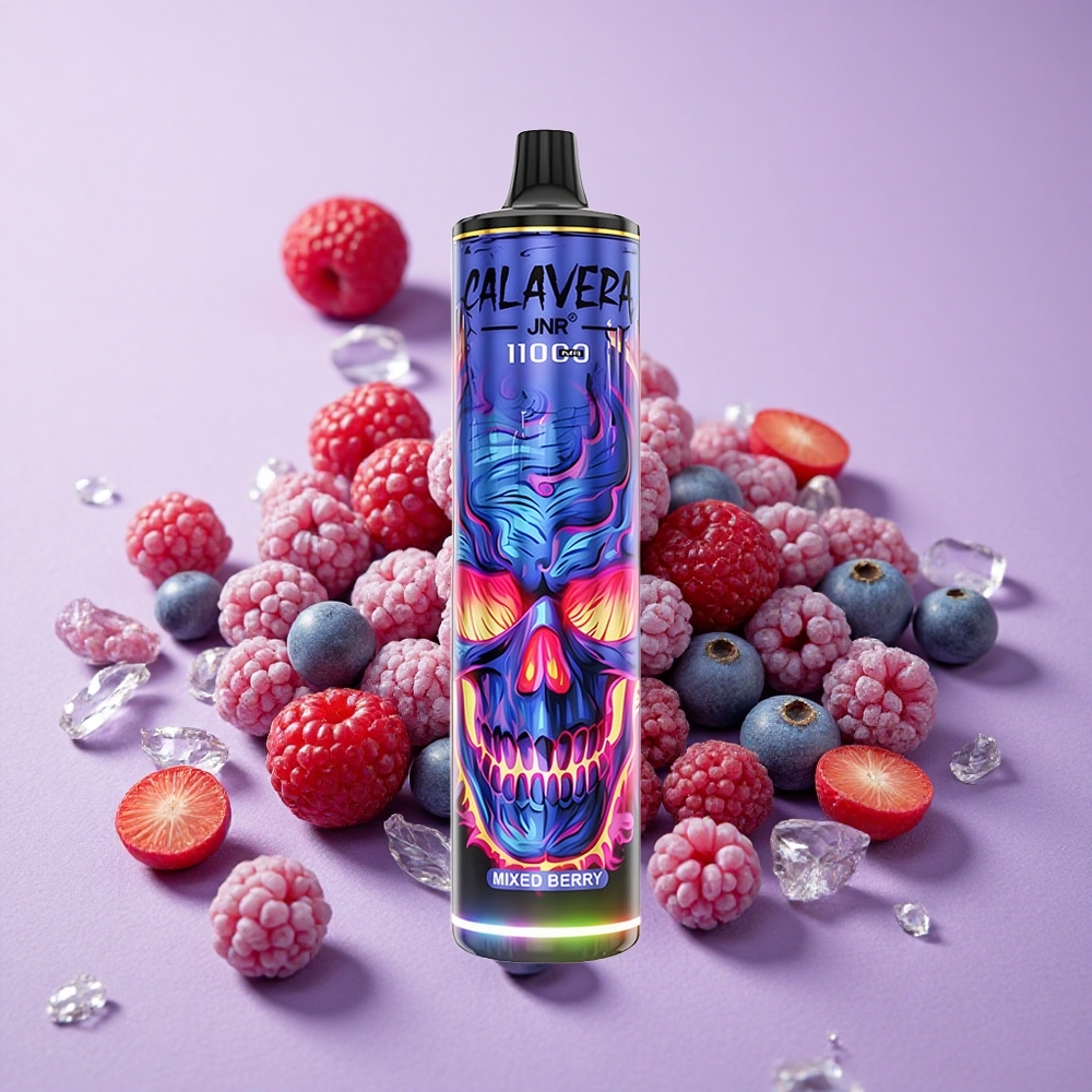 JNR Calavera 11000 Puffs Lựu Berry Hỗn Hợp Cổng Sạc Type-C Dung Lượng Pin 850 mAh