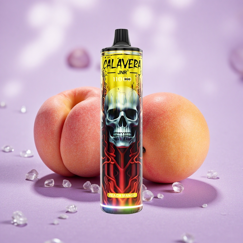 JNR Calavera 11000 Puffs Peach Mango Đào Xoài Cổng Sạc Type-C Pin 850 mAh