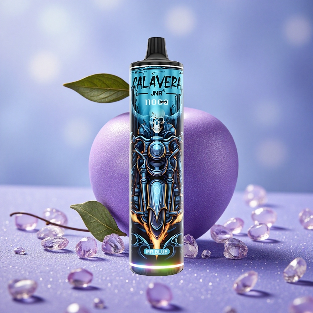 JNR Calavera 11000 Puffs Vape dùng một lần Mr Blue Chai USB-C Pin Sạc Dung Lượng Pin 850 mAh