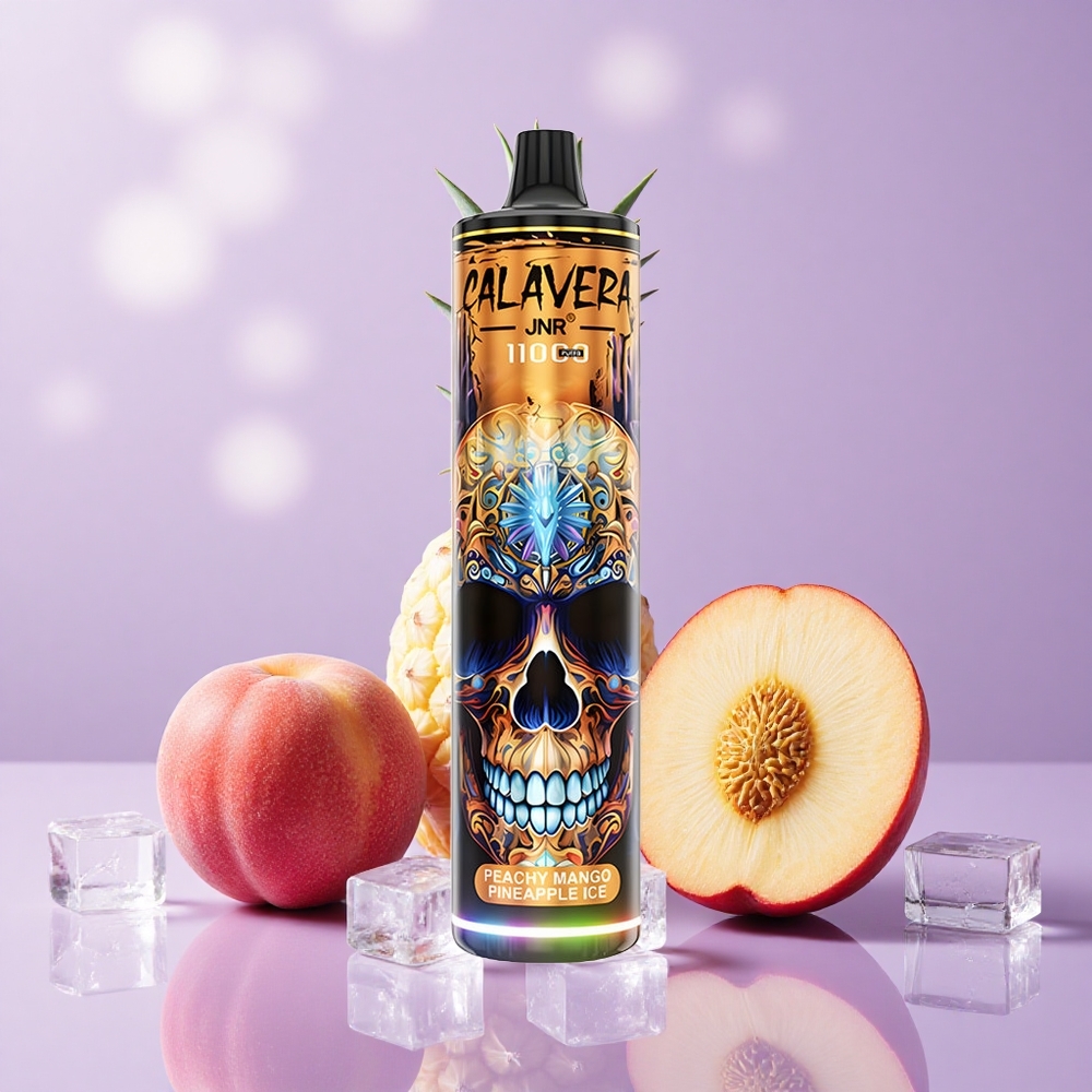 JNR Calavera 11000 Puffs Đào Xoài Dứa Lạnh Cổng Sạc Type-C Dung Lượng Pin 850 mAh