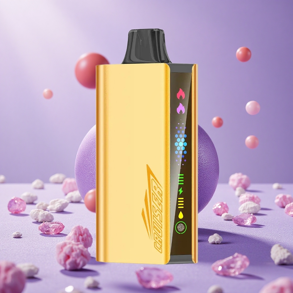 JNR Cruiser 12000 Puffs Vape Dùng Một Lần Không Cần Sạc Pin 3500 mAh Màn Hình Hiển Thị Hoạt Hình Cool Fanta