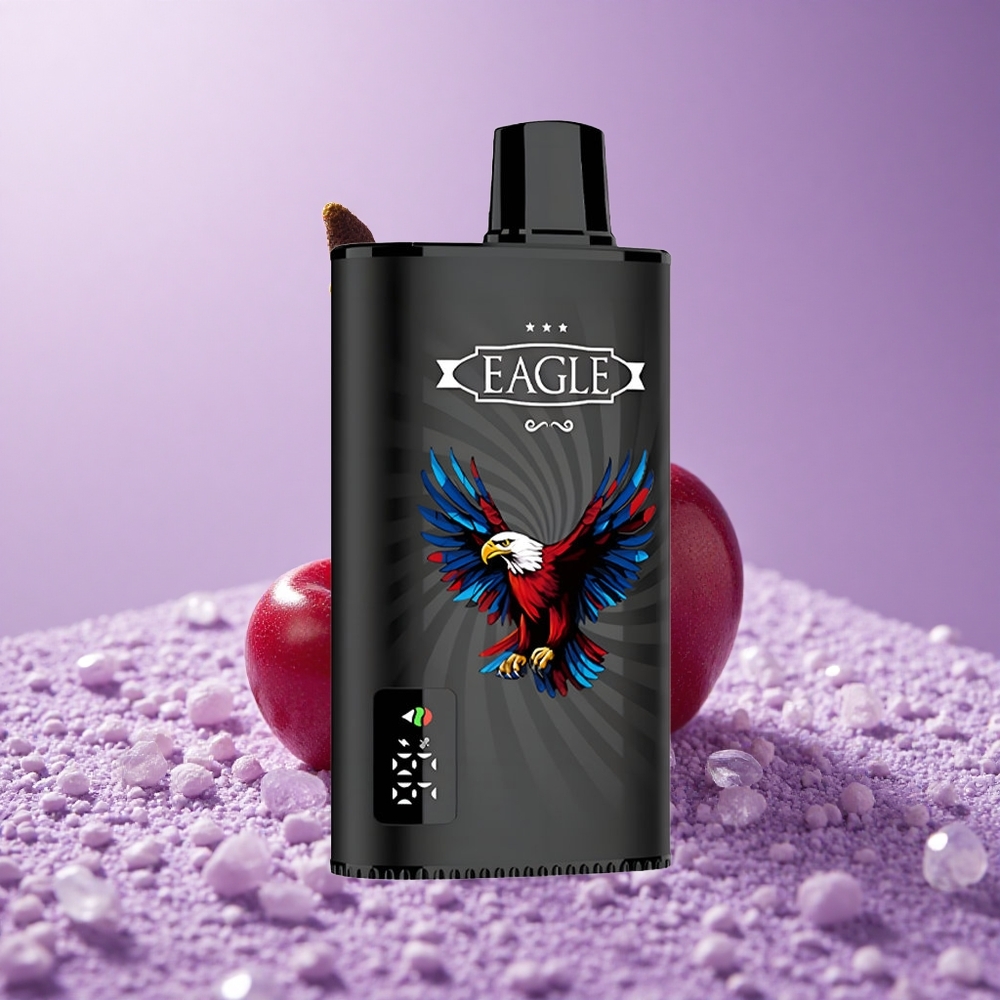 JNR EAGLE Smart 23000 Puffs Vape dùng một lần Cherry Cola Màn Hình Kỹ Thuật Số Pin 750mAh