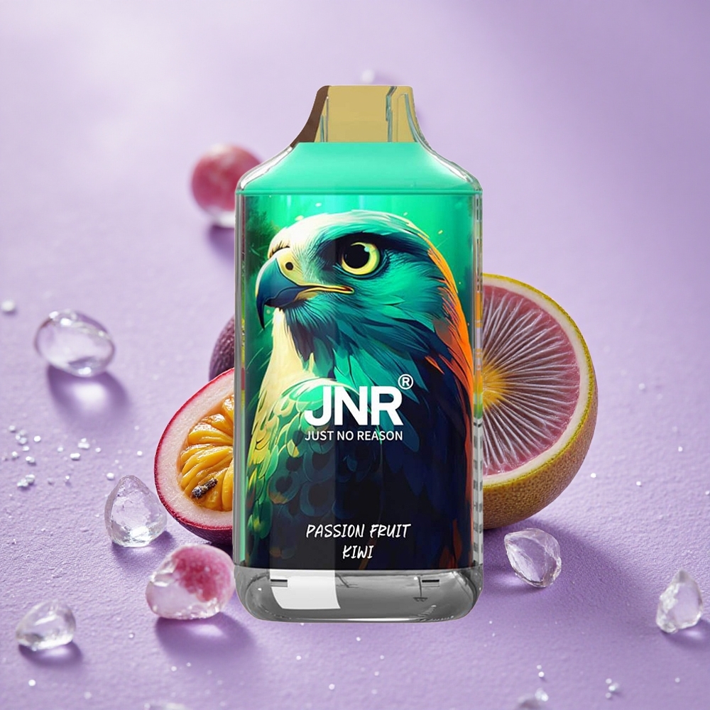 JNR Falcon 16000 Puffs Chanh Dây Kiwi Pin 850 mAh & Dung Lượng Tinh Dầu 22ml