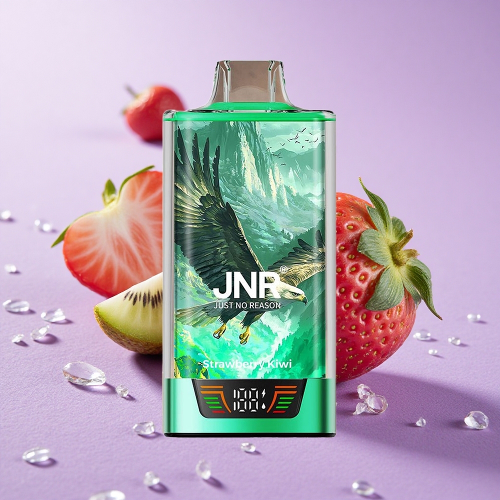 JNR Falcon Pro 28000 Puffs Dâu Tây Kiwi Pin 950mAh Điện Tử Thông Minh