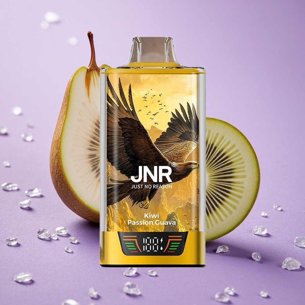 JNR Falcon Pro 28000 Puffs Kiwi Đam Mê Ổi Pin 950mAh Dual Mesh Coil