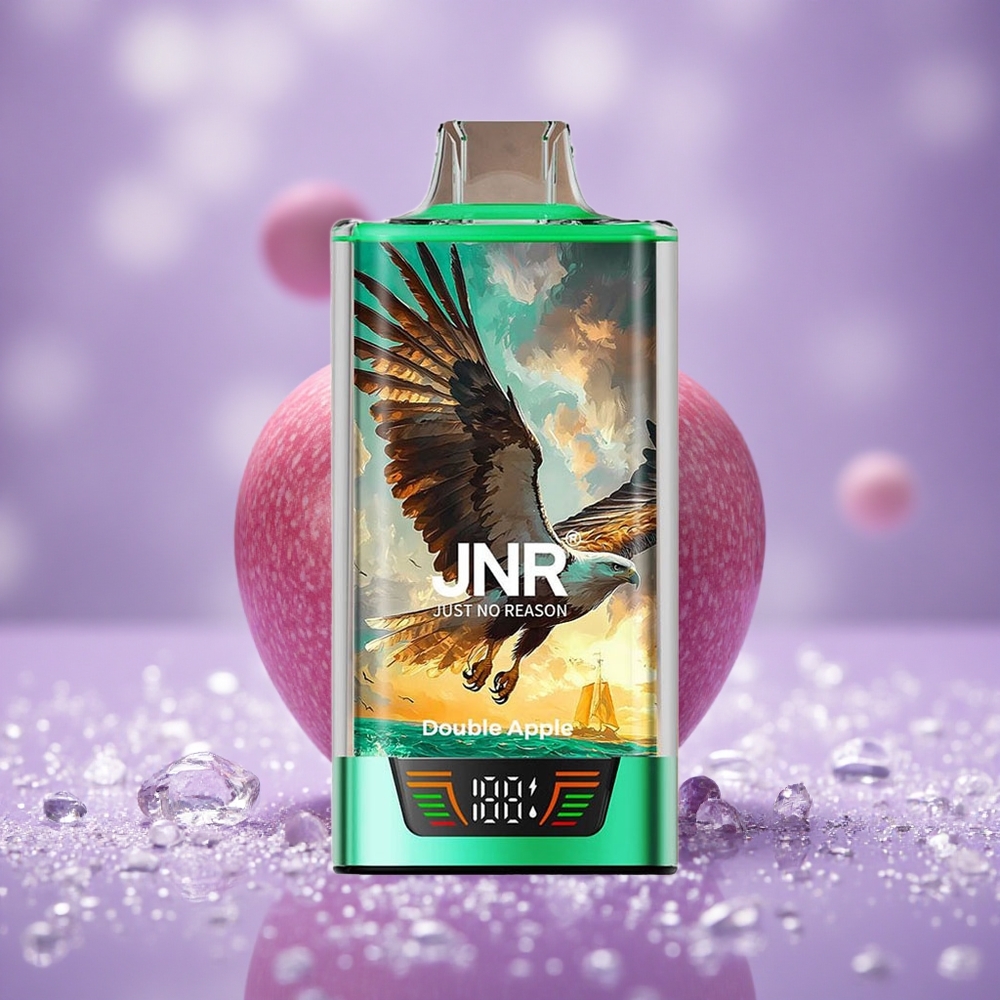 JNR Falcon Pro 28000 Puffs Một Lần Táo Đôi Màn Hình Thông Minh Cuộn Sợi Đôi