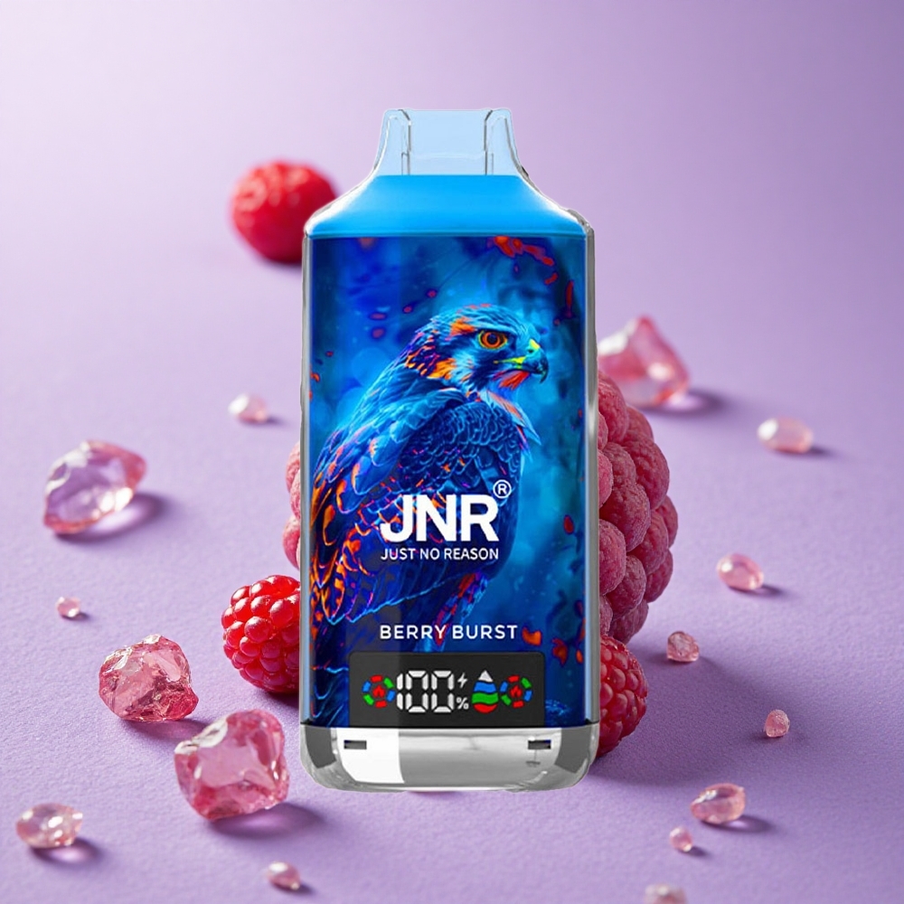 JNR Falcon X 18000 Puffs Dâu Rừng Ngọt Ngào Pin 750mAh & Dung Lượng Tinh Dầu 24ml