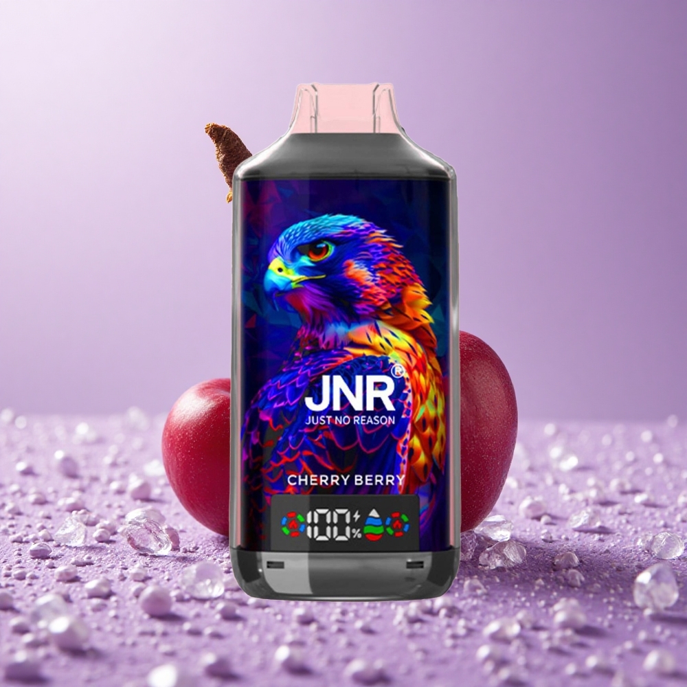 JNR Falcon X 18000 Puffs Mâm Đôi & Màn Hình Kỹ Thuật Số Anh Đào Berry Dứa