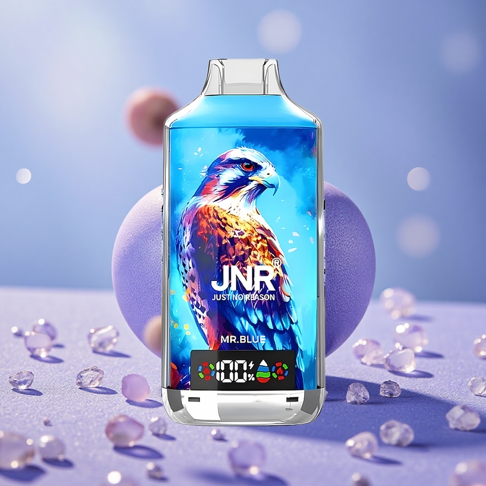 JNR Falcon X 18000 Puffs Pin 750mAh Dung Lượng Tinh Dầu 24ml Mr. Xanh Dương