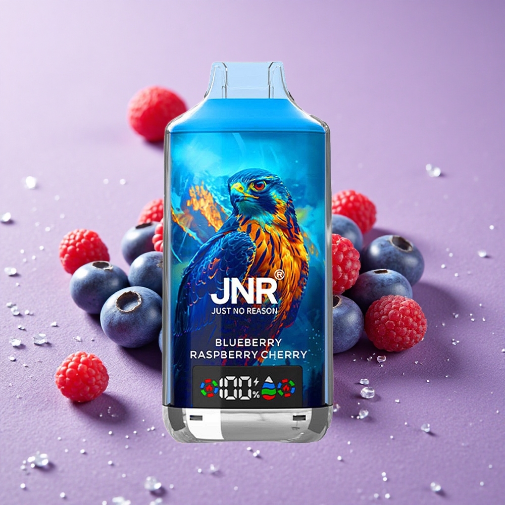 JNR Falcon X 18000 Puffs Việt Quất Phúc Bồn Tử Anh Đào Pin 750mAh Dung Lượng 24ml