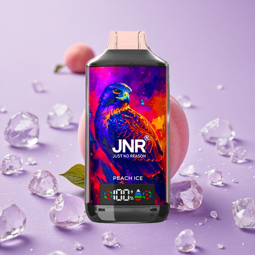 JNR Falcon X 18000 Puffs Đào Đá Pin 750mAh Lõi Dual Mesh Coil & Dual Core