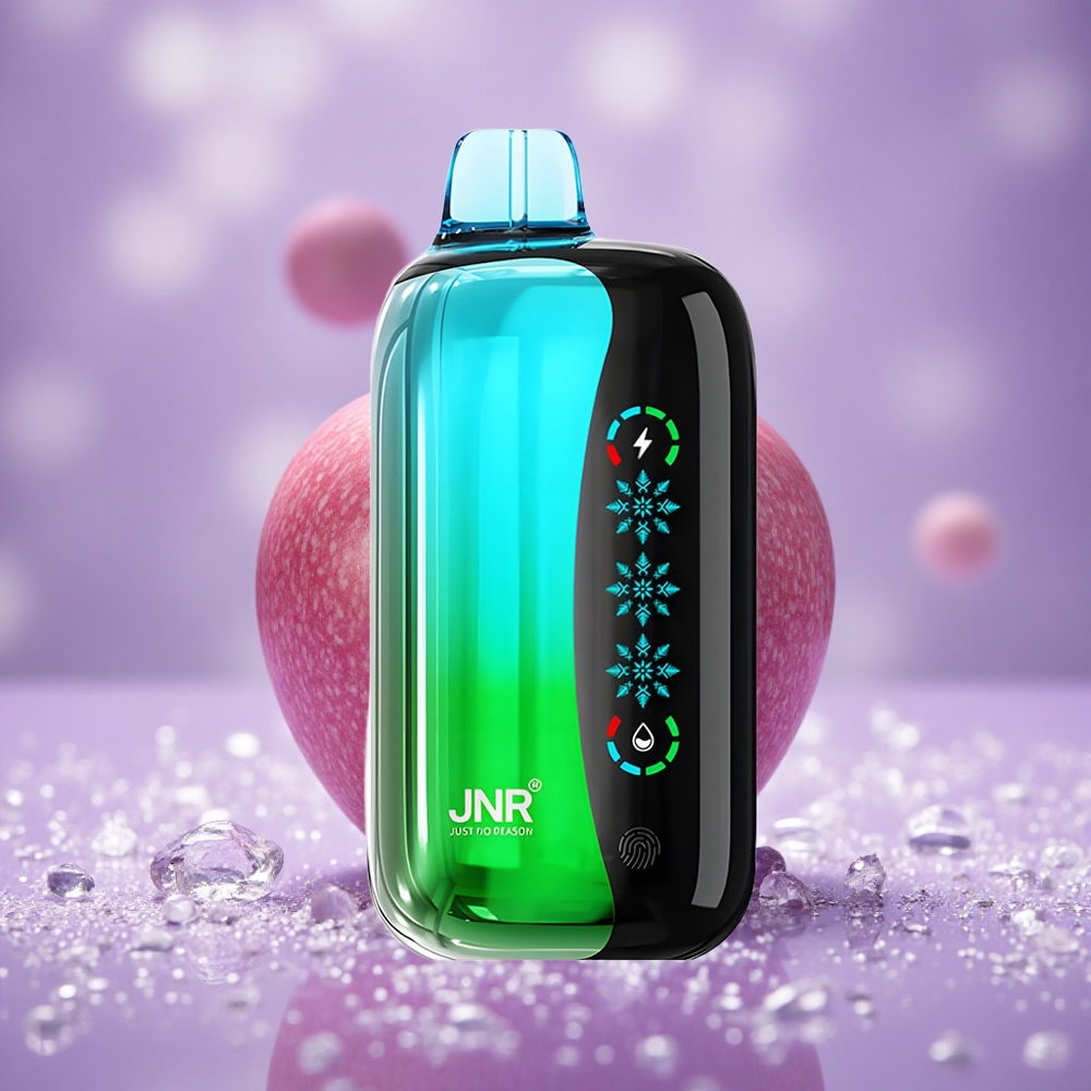 JNR Flex Ice 21000 Puffs Táo Đôi Điều Chỉnh Độ Lạnh Màn Hình Cảm Ứng