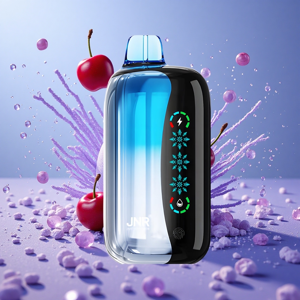 JNR Flex Ice 21000 Puffs Tinh Dầu 26ml Anh Đào Xanh Nổ Tung Điều Chỉnh Độ Lạnh