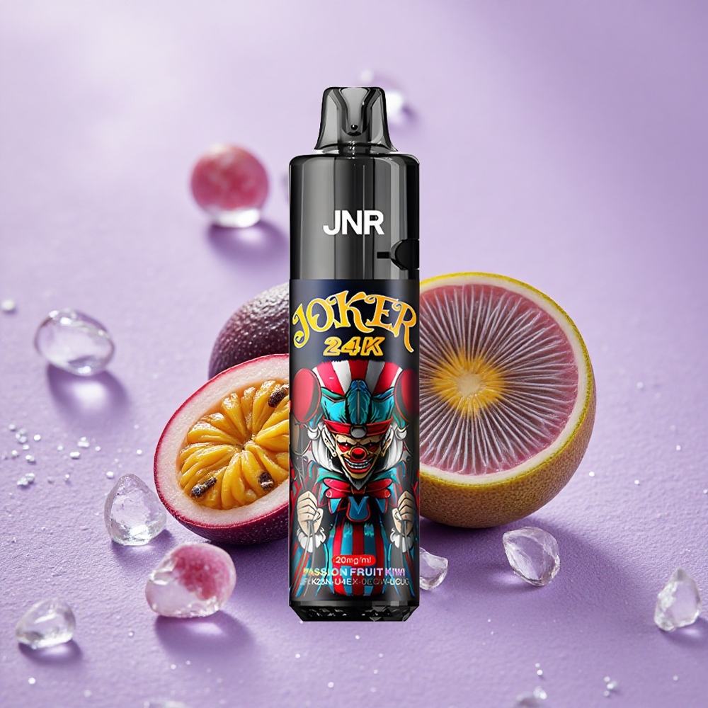 JNR Joker 24000 Puffs Đào Chanh Dây Thiết Kế Nạp Lại Bên Hông Pin 800mAh