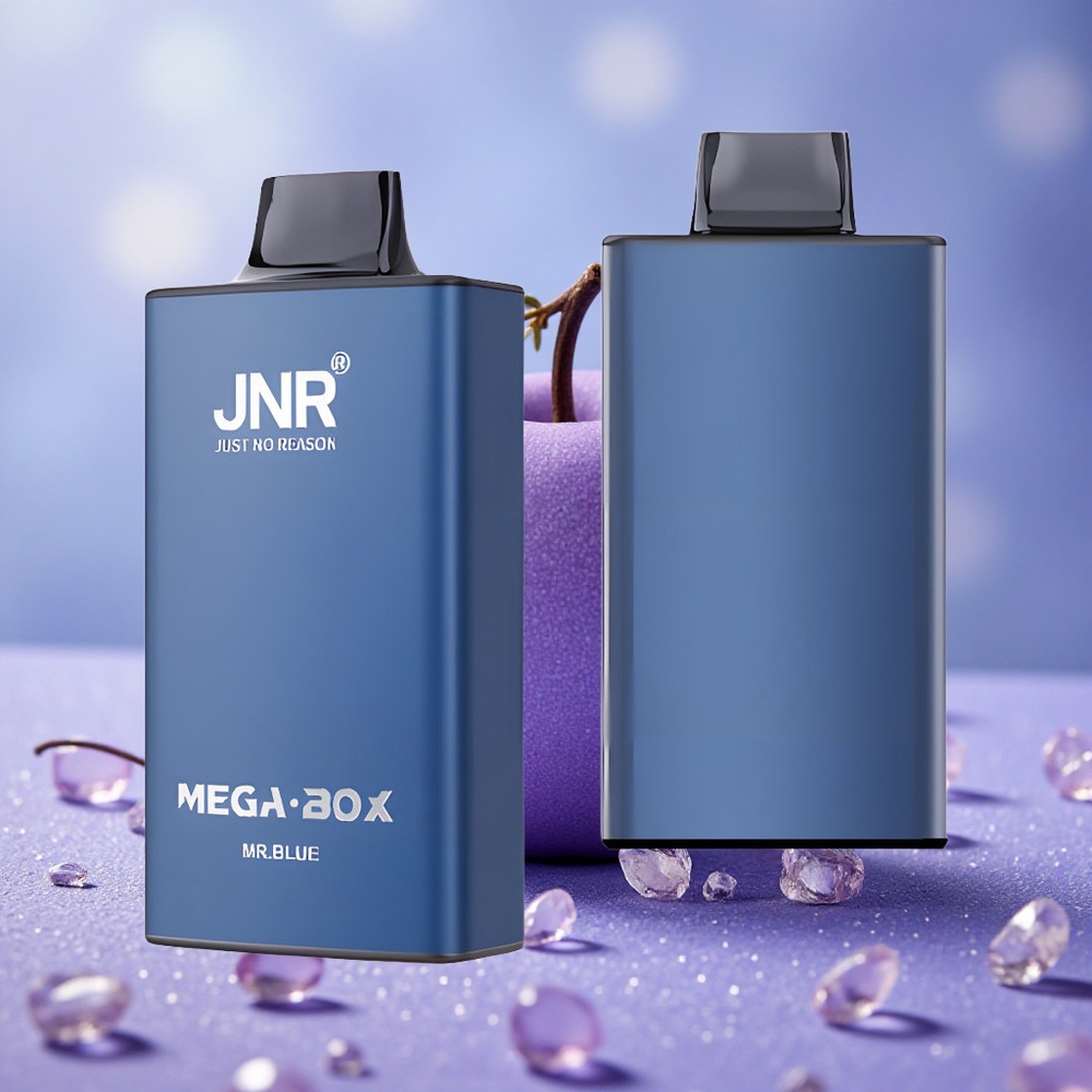 JNR Mega Box 25000 Puffs Dung Lượng 30ml Thuốc Lá Điện Tử Dùng Một Lần Mr Xanh Dương