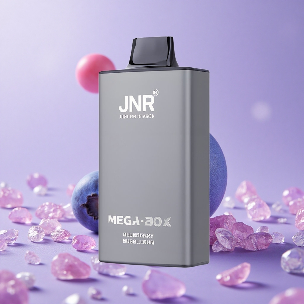 JNR Mega Box 25000 Puffs Dung Lượng 30ml Tinh Dầu Bong Bóng Việt Quất