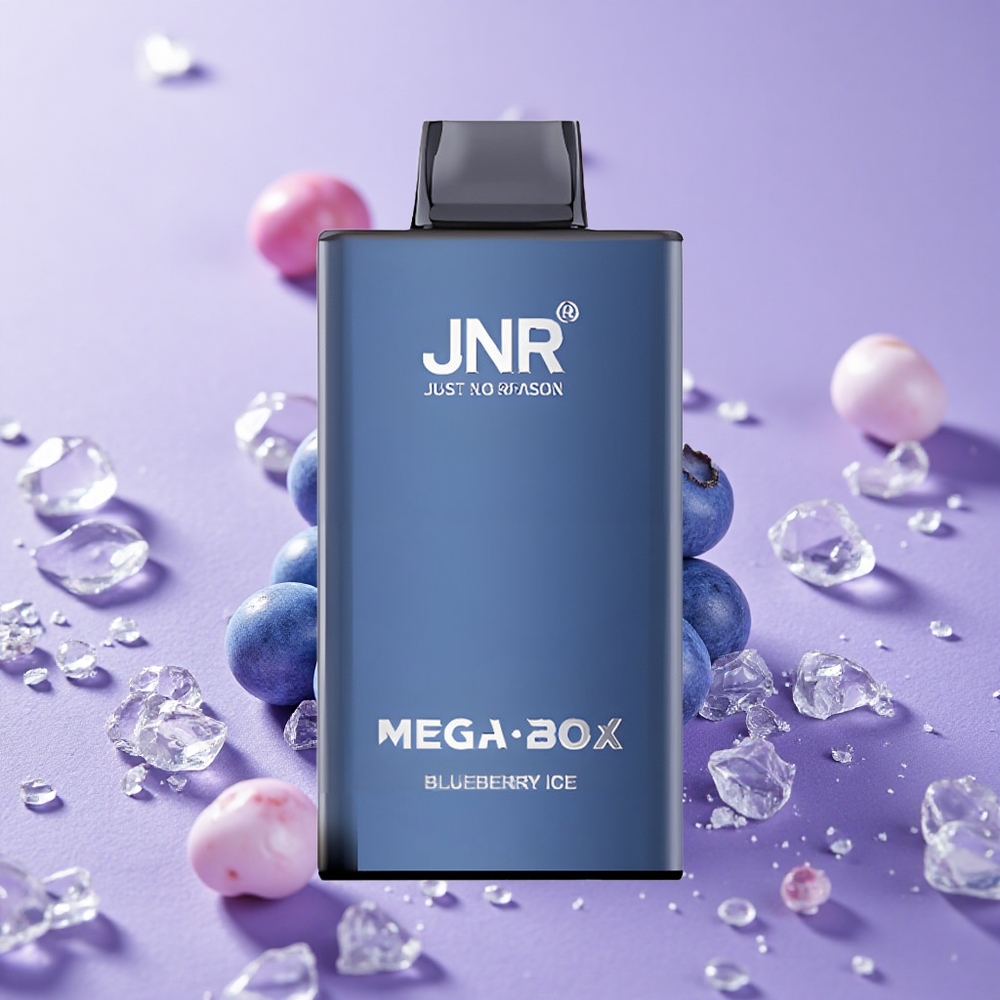 JNR Mega Box 25000 Puffs Dung Lượng 30ml Tinh Dầu Hương Dâu Đá