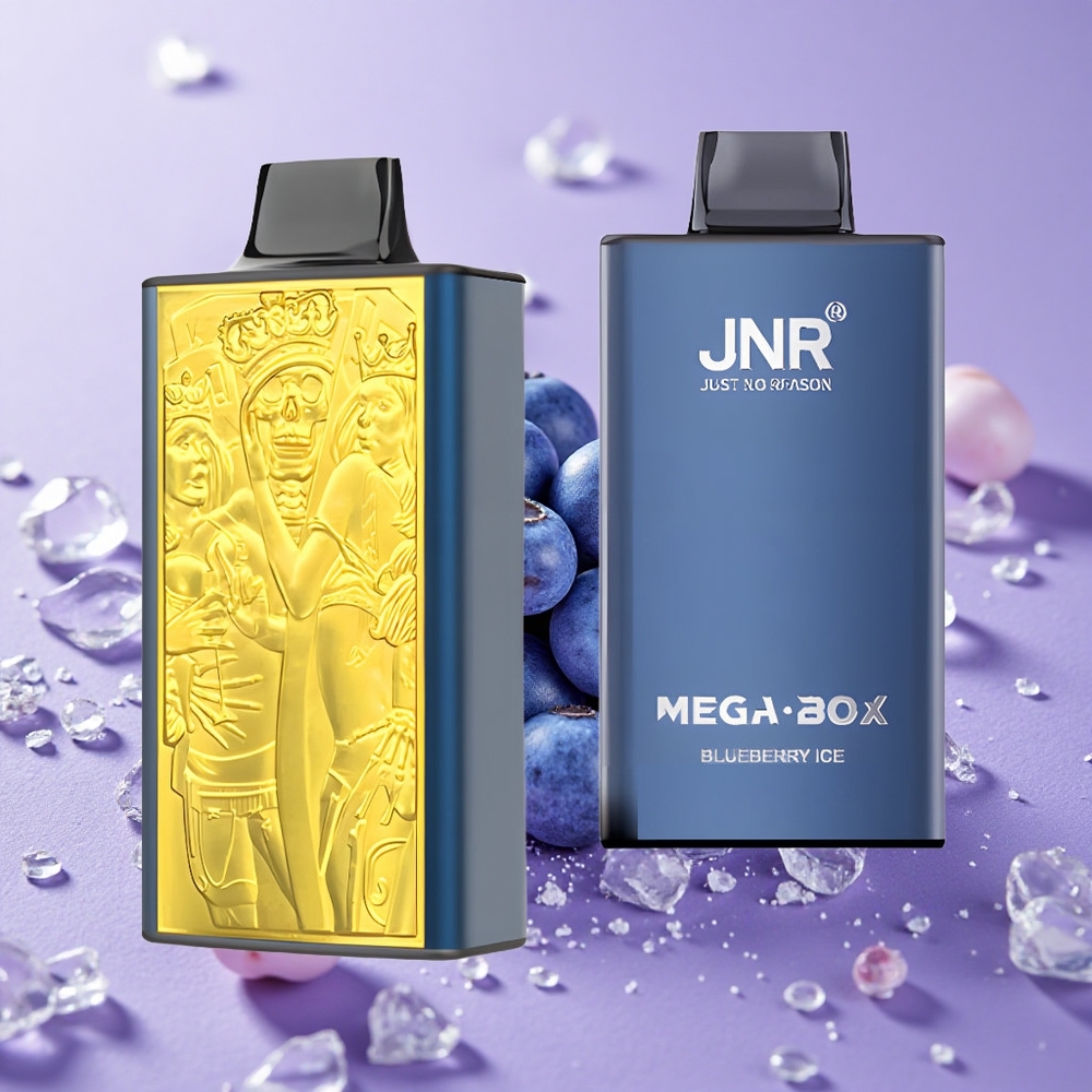 JNR Mega Box 25000 Puffs Dung Lượng 30ml Tinh Dầu Hương Dâu Đá