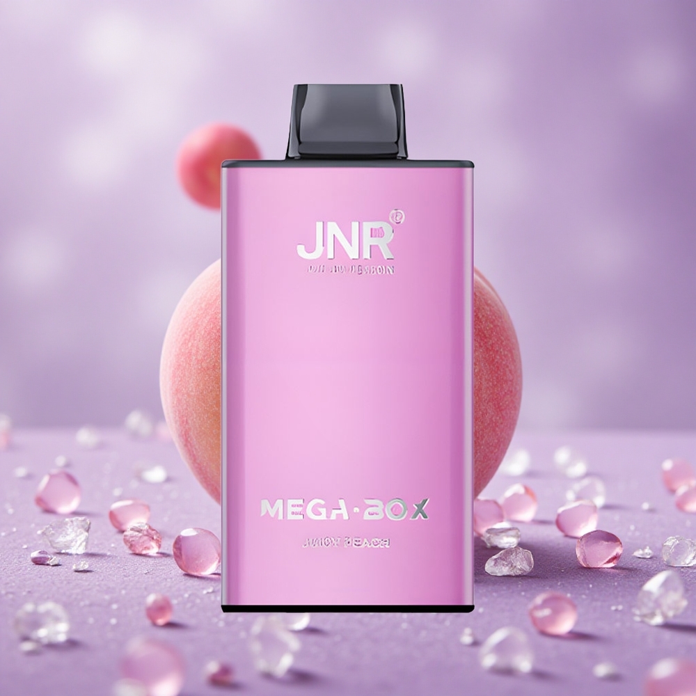 JNR Mega Box 25000 Puffs Dung Lượng 30ml Vape Dùng Một Lần Đào Tươi Ngọt